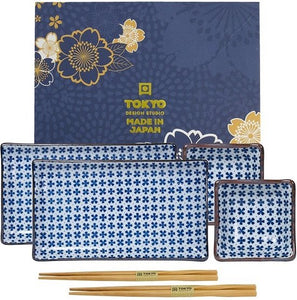 Tokyo Design Studio Set Sushi Fiori Giapponesi