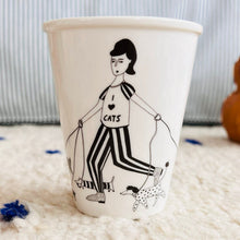 Carica l&#39;immagine nel visualizzatore di Gallery, Mug Tazza I Love cats
