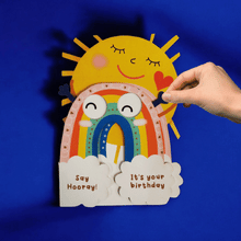 Carica l'immagine nel visualizzatore di Gallery, Alljoy Design -Biglietto Auguri Animato - Sole
