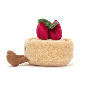 Fleurette Tartella alle fragole Peluche Jellycat