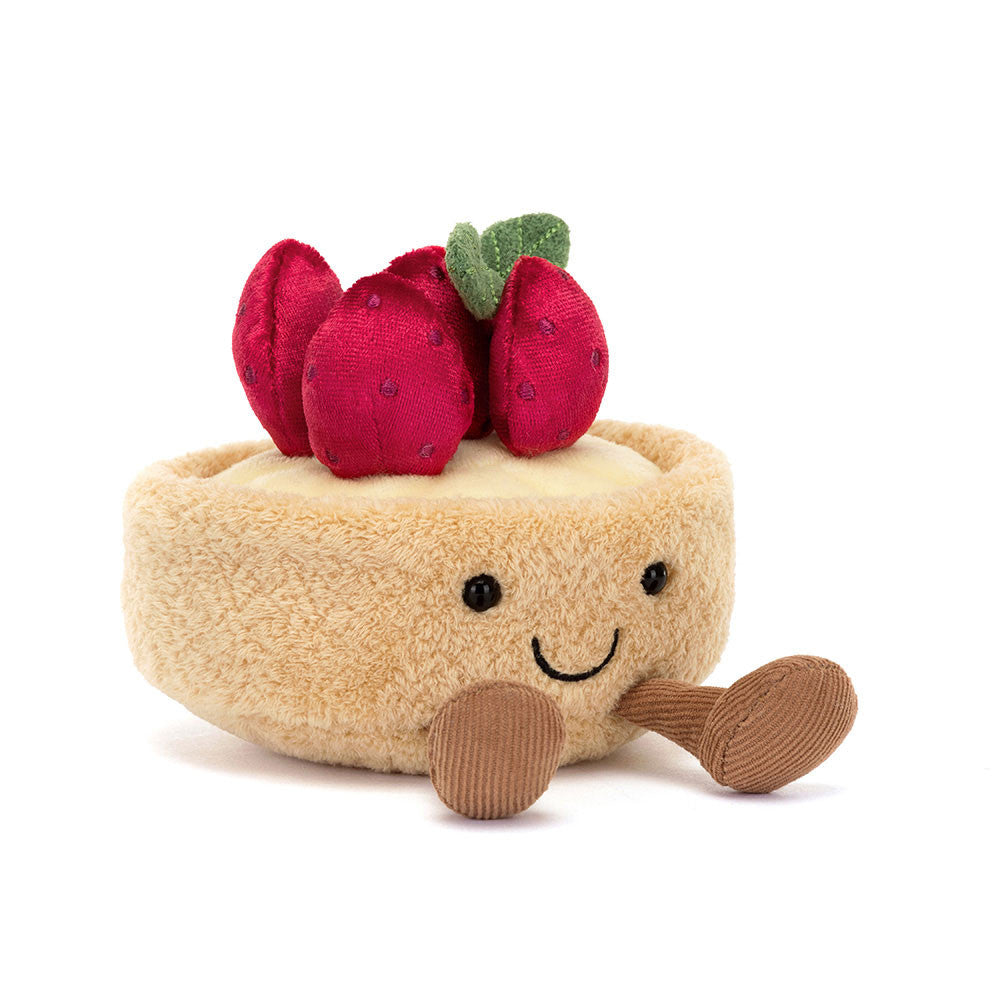 Fleurette Tartella alle fragole Peluche Jellycat