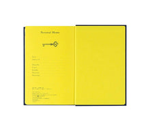 Carica l&#39;immagine nel visualizzatore di Gallery, 10 Years Diary - agenda dieci anni Midori blu
