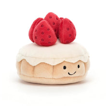 Carica l&#39;immagine nel visualizzatore di Gallery, Tartina pasticcino alle Fragole
