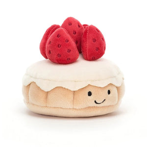 Tartina pasticcino alle Fragole