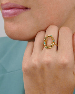 Anello Milan Verde