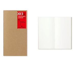 Ricarica Traveler’s Notebook Regular Bianca n. 003