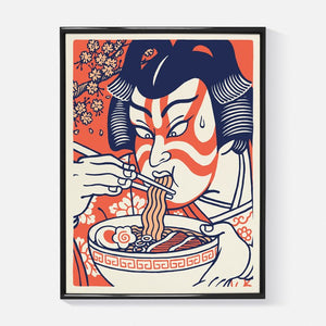 Illustrazione Stampa Kabuki Ramen Yeaaah! Studio