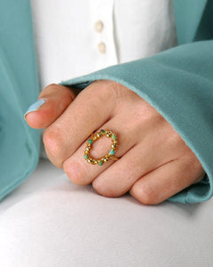 Anello Milan Verde