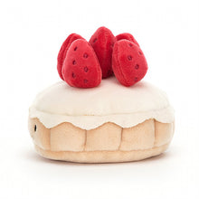 Carica l&#39;immagine nel visualizzatore di Gallery, Tartina pasticcino alle Fragole
