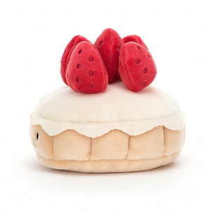 Tartina pasticcino alle Fragole