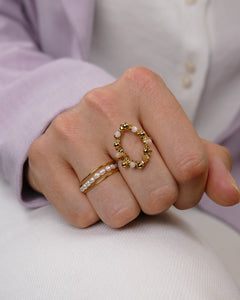 Anello Milan Rosa