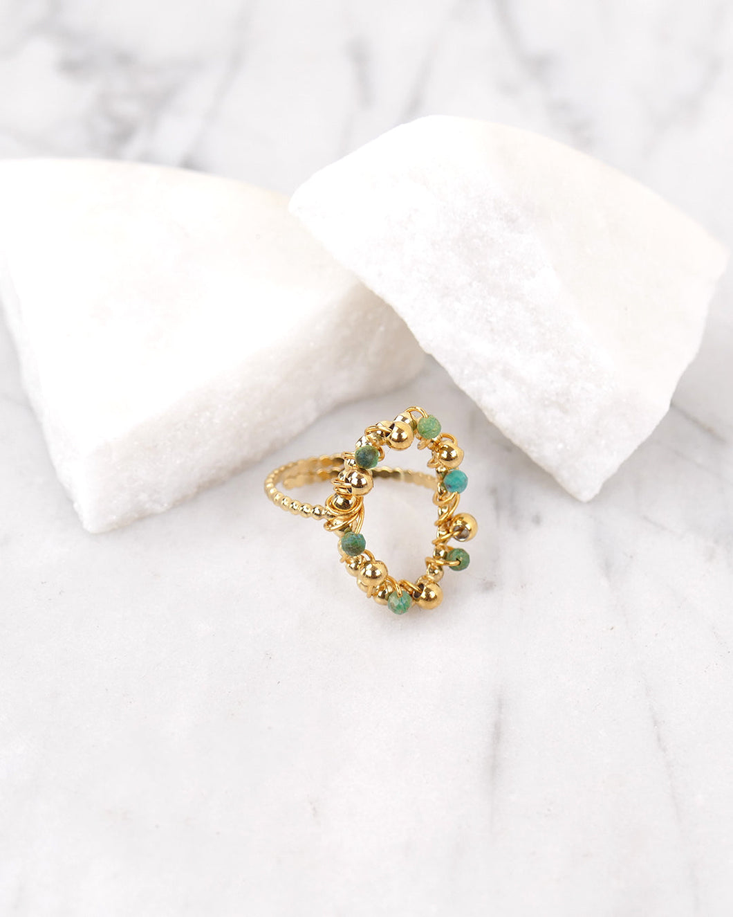 Anello Milan Verde