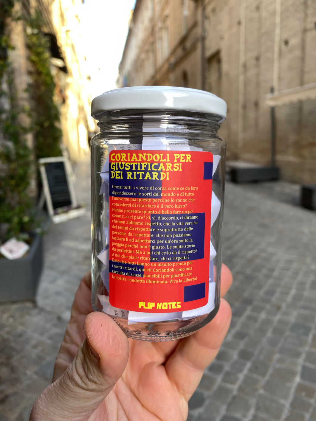 Coriandoli per Giustificarsi dei Ritardi